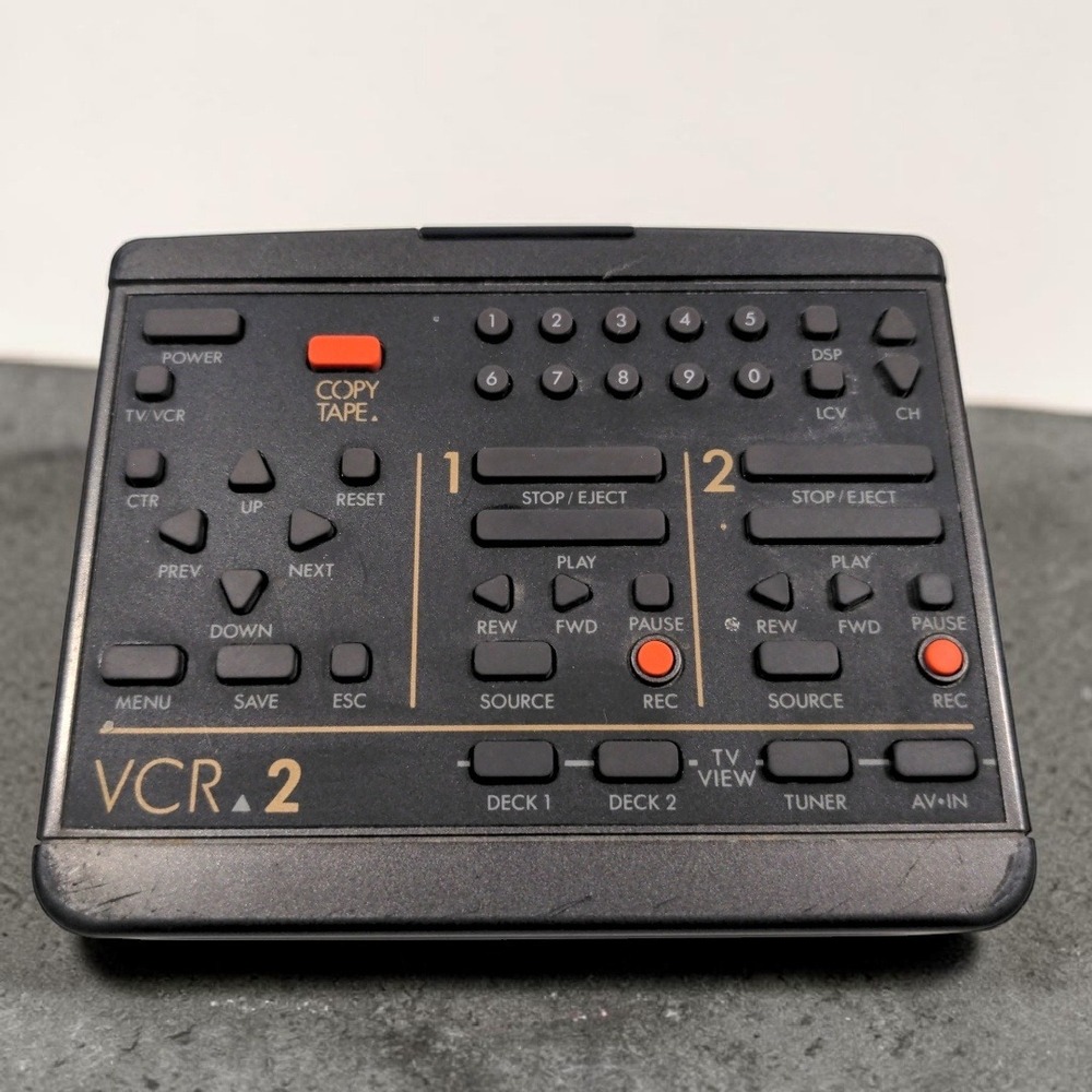 VTG 1990s VCR.2 Universal Controller Remote Replacement VCR Editing Console Unit